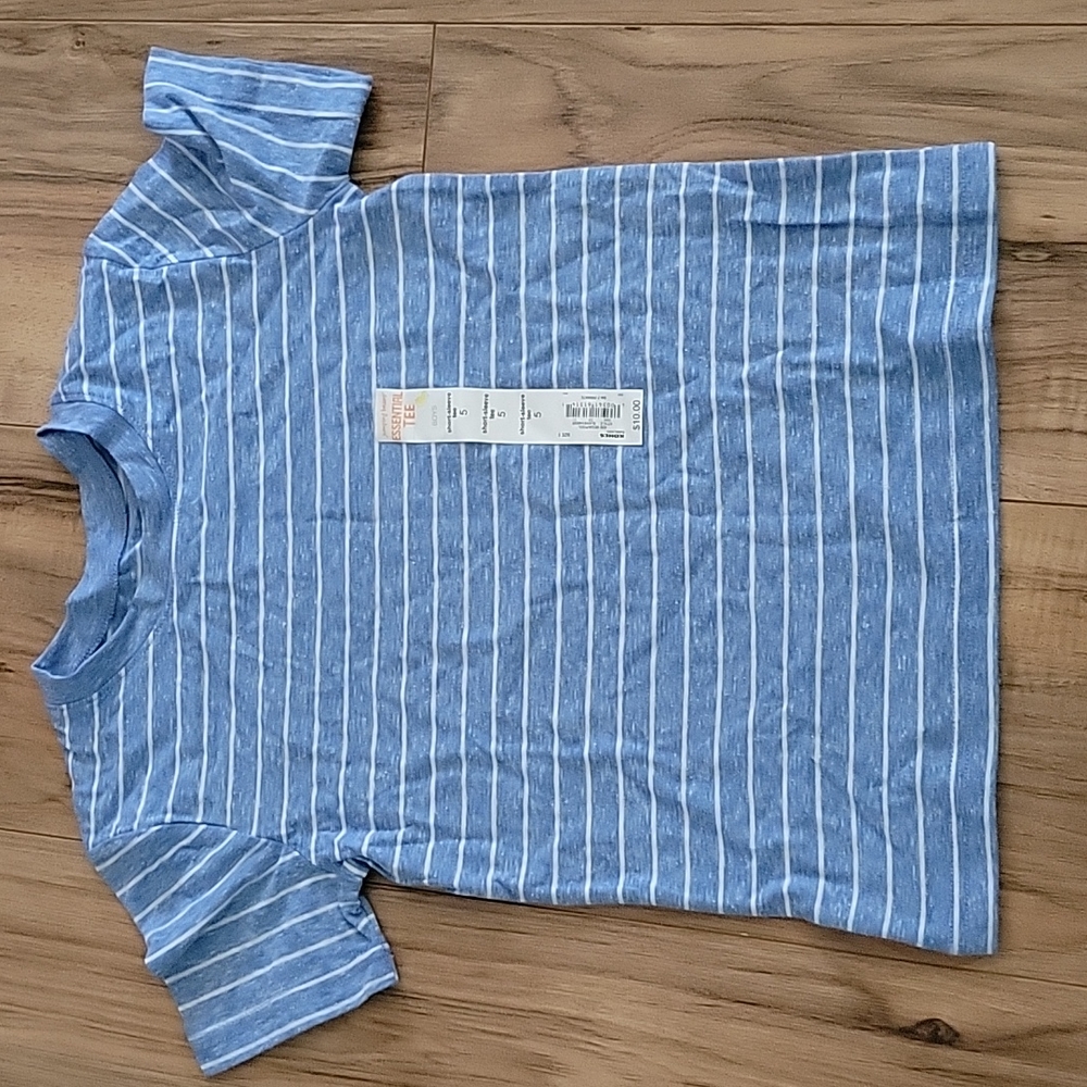 Jumping Beans, size 5, Faded Blue tshirt.